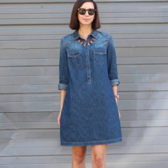 old navy plus size denim dresses